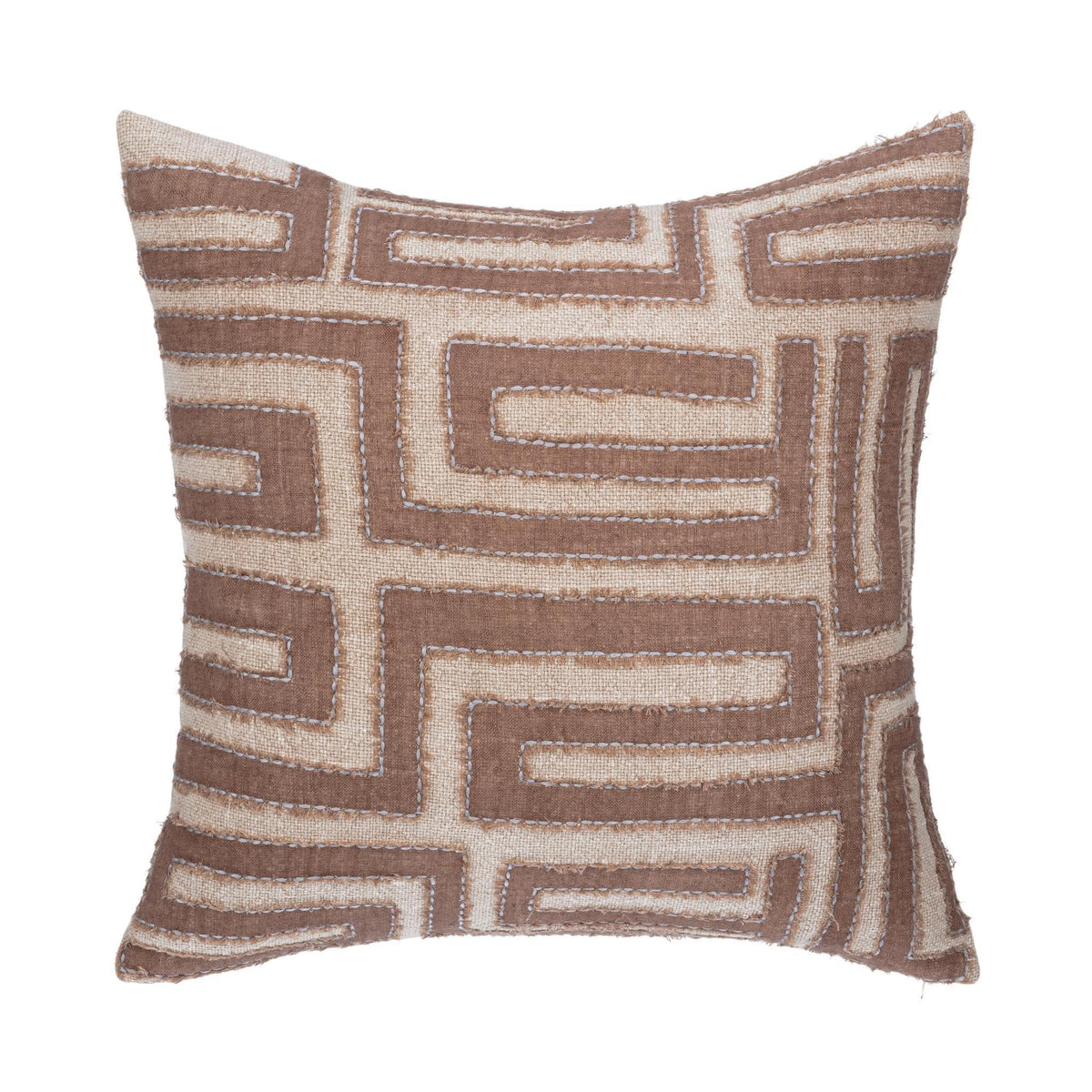Mateo - VC Pillow - Select Living Furniture - Accent Pillows - Villa - V320049 - Sepia Brown -22" x 22" - Mateo - VC Pillow -
