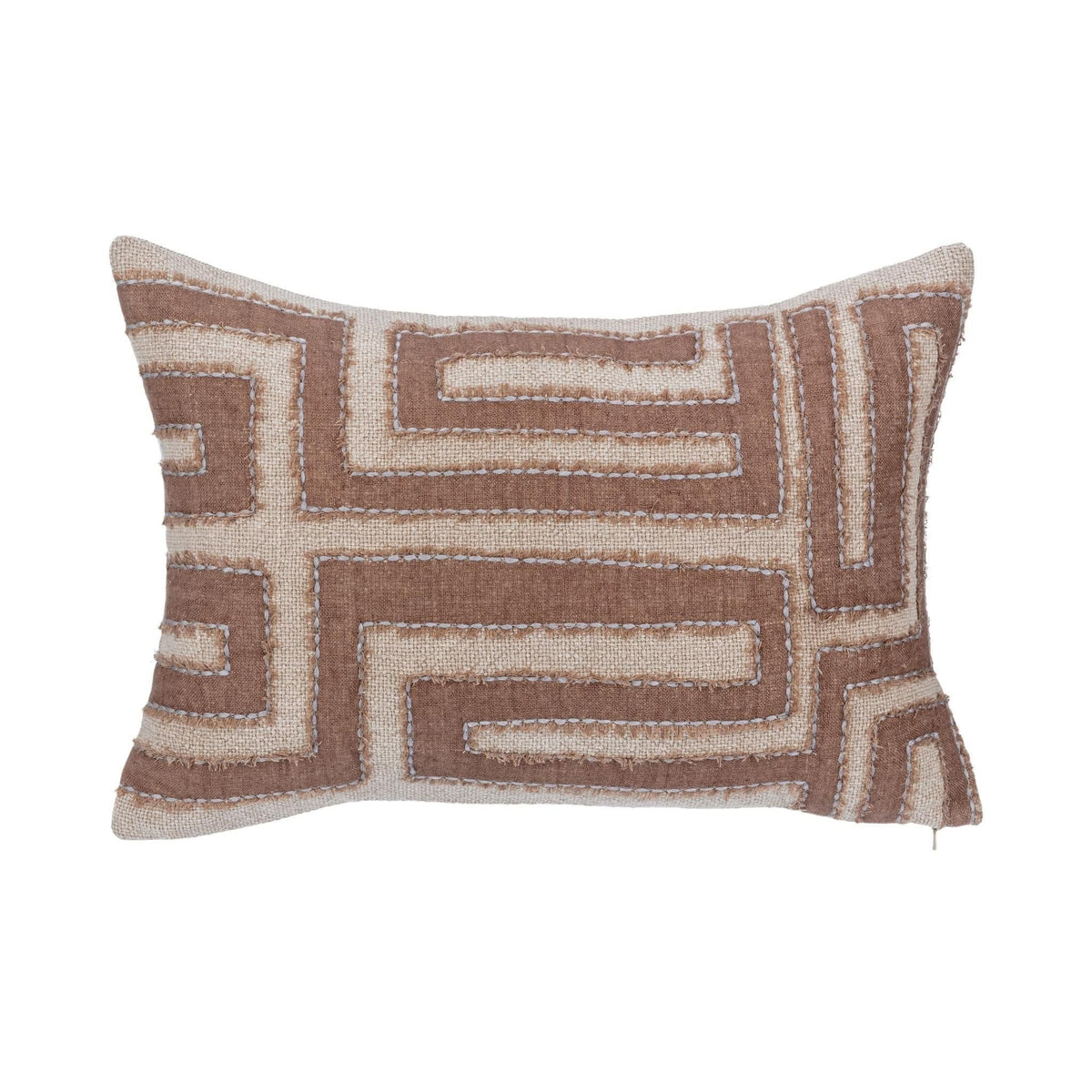 Mateo - VC Pillow - Select Living Furniture - Accent Pillows - Villa - V320051 - Sepia Brown -20" x 14" - Mateo - VC Pillow -