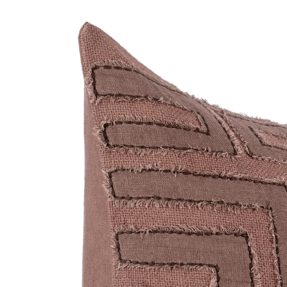 Mateo - VC Pillow - Select Living Furniture - Accent Pillows - Villa - V320051 - Sepia Brown -20" x 14" - Mateo - VC Pillow -