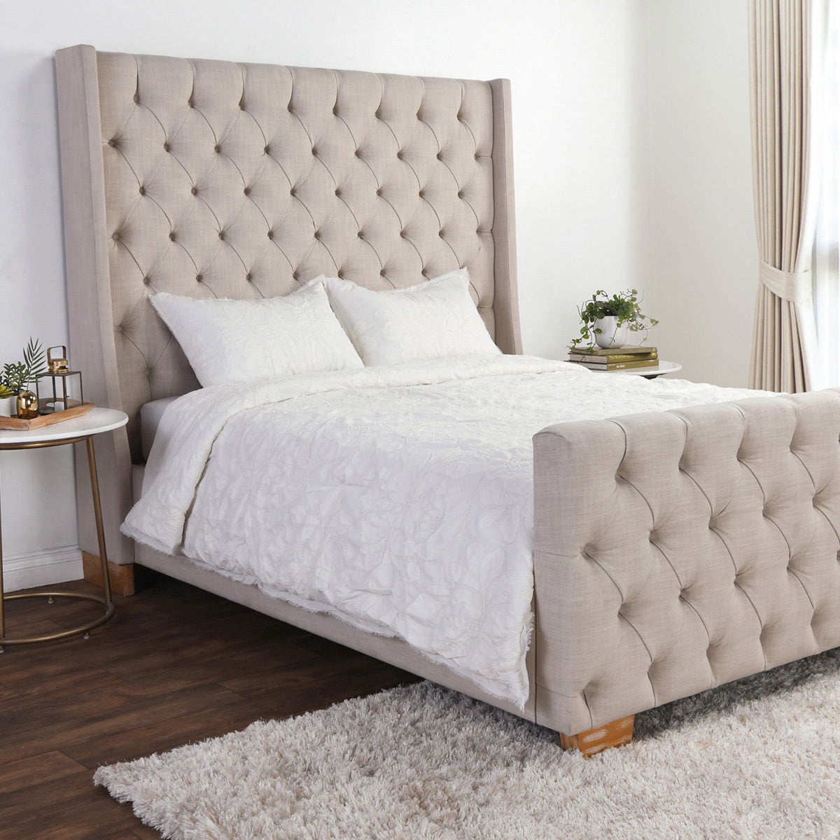 Matira - Standard Sham - Antique Cream - Select Living Furniture - Duvet Covers & Shams - Villa - SS10467 - Matira - Standard Sham - Antique Cream -