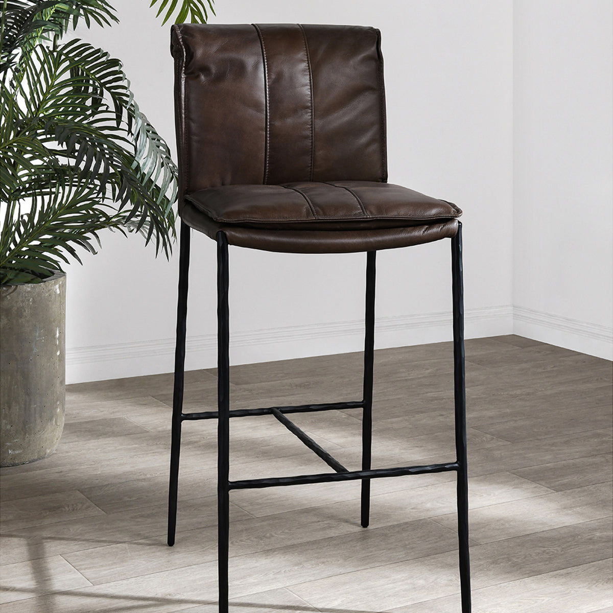 Mayer - Bar Stool - Select Living Furniture - Bar Height (28"-30") - Classic Home - 53004334 - Tan -Counter Height (24"-27") - Mayer - Bar Stool -