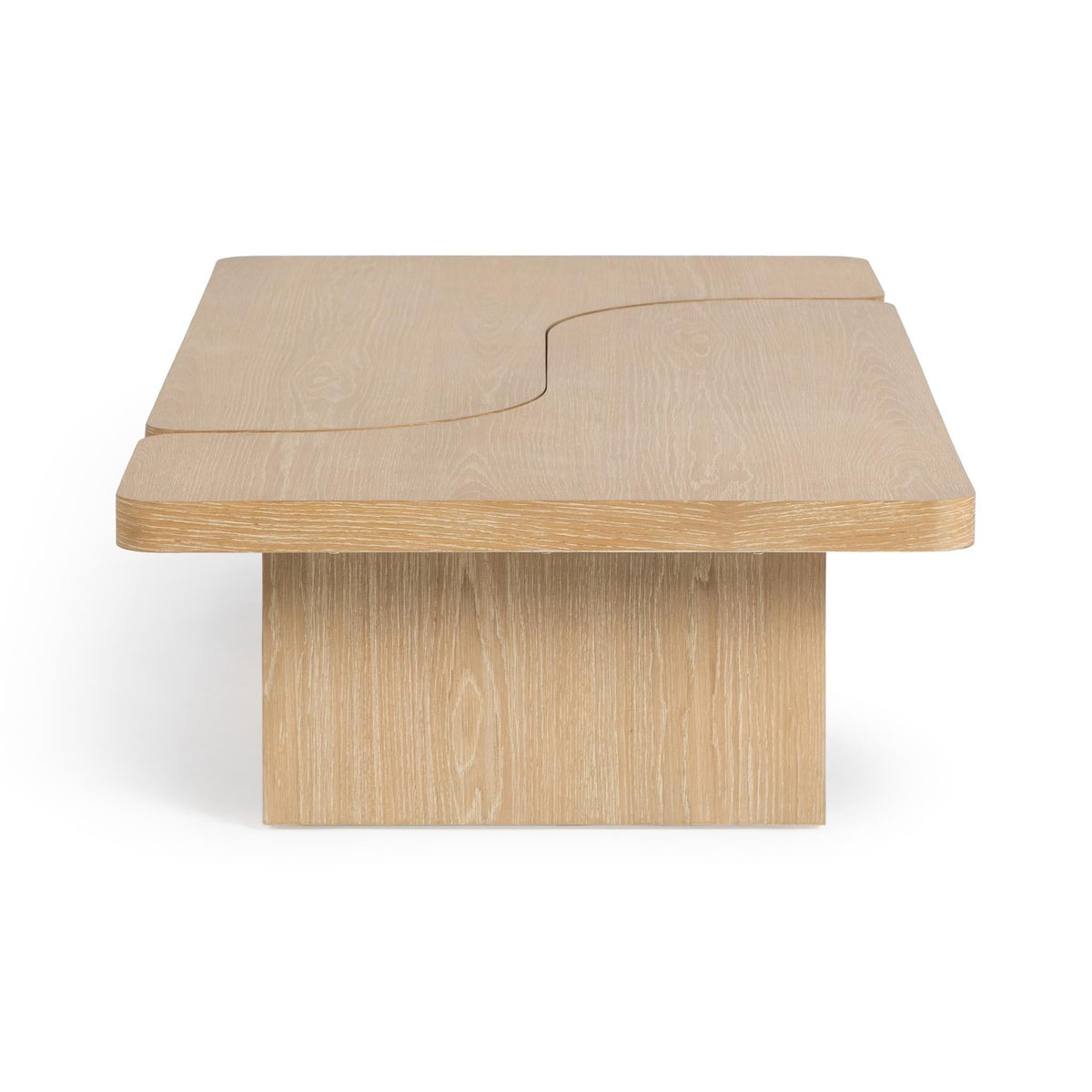 Melina - Coffee Table - Select Living Furniture - Coffee Tables - Classic Home - 51031866 - Coastal Drift -71"W x 35"D x 15"H - Melina - Coffee Table -