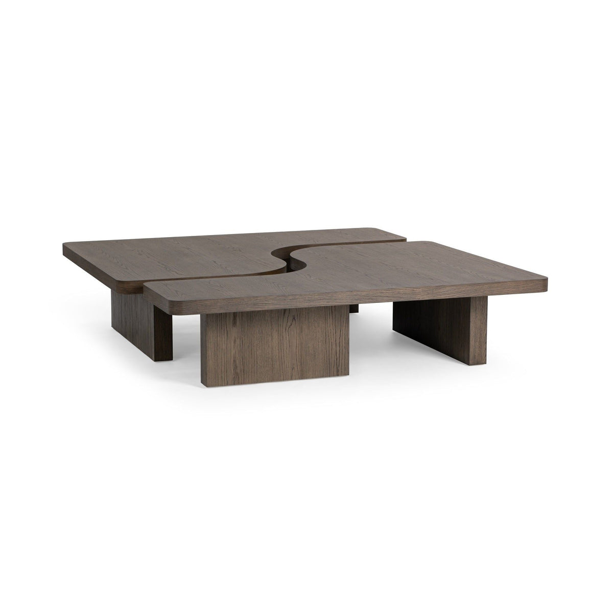Melina - Coffee Table - Select Living Furniture - Coffee Tables - Classic Home - 51031867 - Havana Brown -63"W x 63"D x 15"H - Melina - Coffee Table -