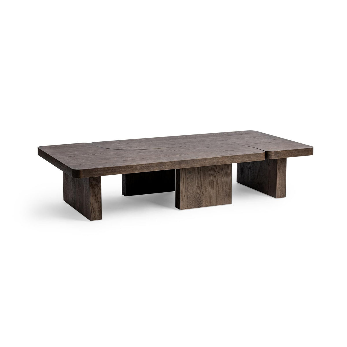 Melina - Coffee Table - Select Living Furniture - Coffee Tables - Classic Home - 51031858 - Havana Brown -71"W x 35"D x 15"H - Melina - Coffee Table -