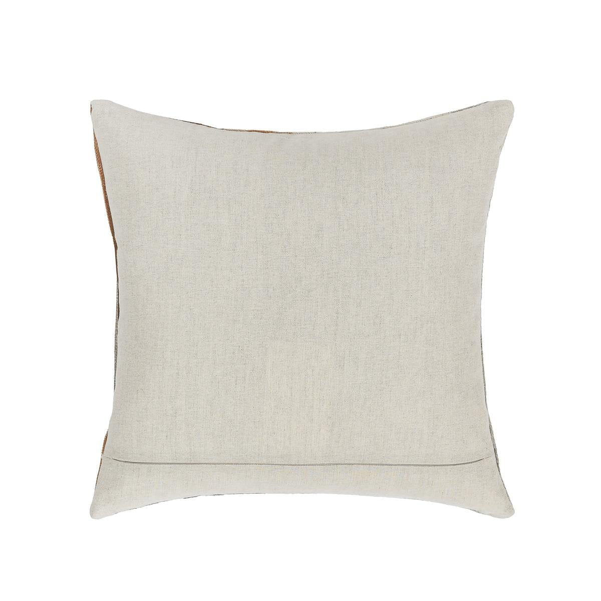 Meru - 20" x 20" Hide Pillow - Tan Multi - Select Living Furniture - Accent Pillows - Villa - V300045 - Meru - 20" x 20" Hide Pillow - Tan Multi -