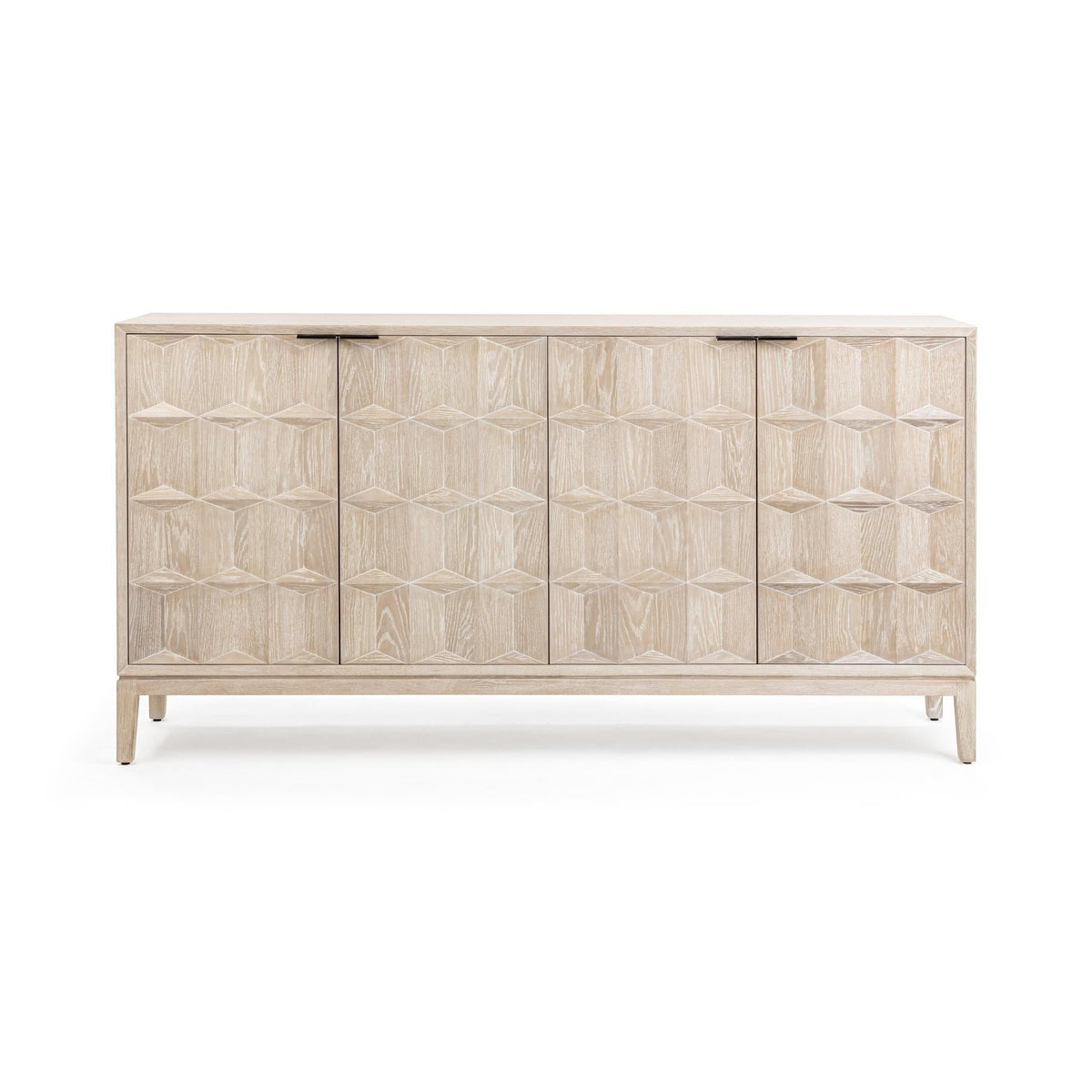 Mira - 4 Door Sideboard - White - Select Living Furniture - Sideboards - Classic Home - 52004671 - Mira - 4 Door Sideboard - White -