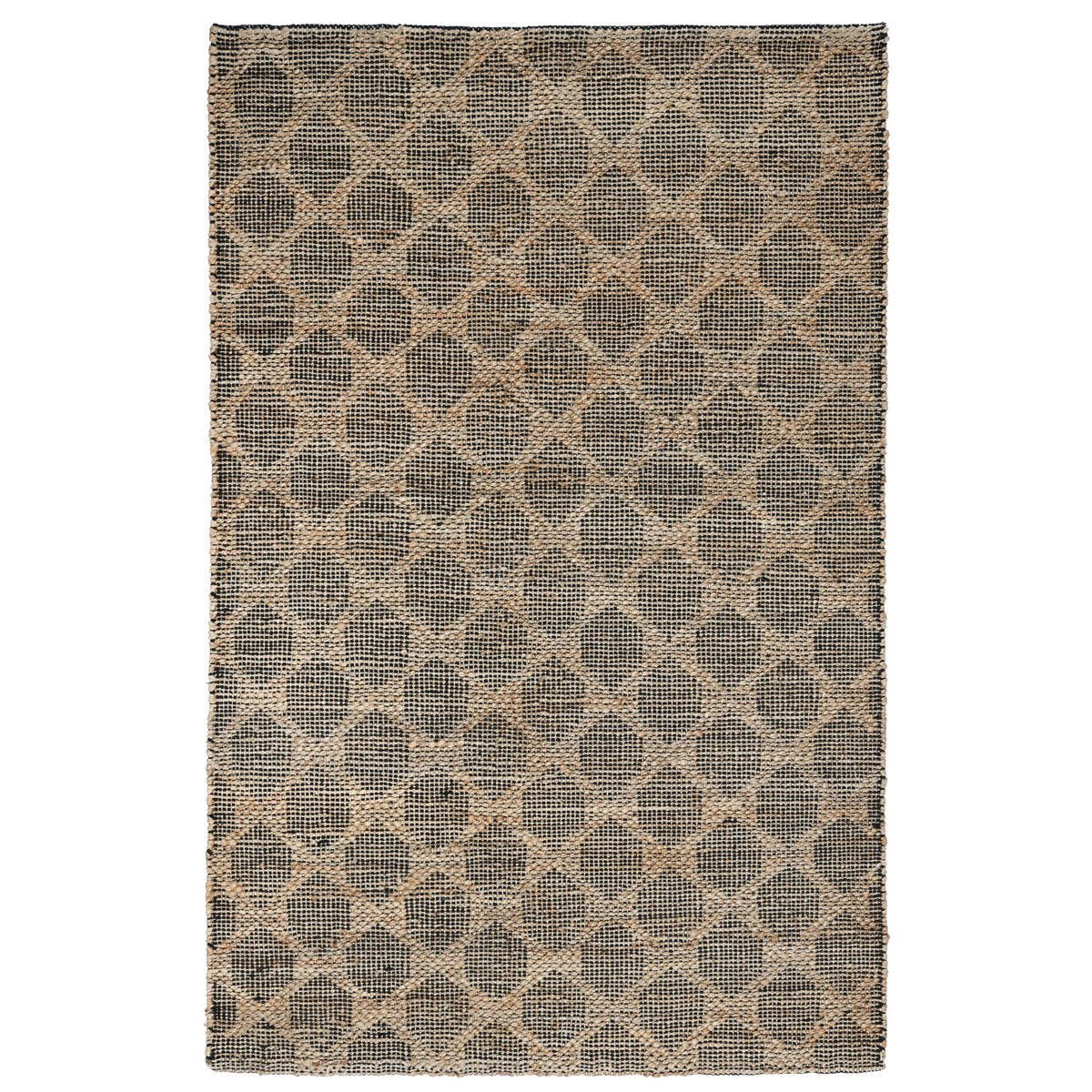 Mojave - Rug - Select Living Furniture - Area Rugs - Classic Home - 30090904 - Black/Natural -5' x 8' - Mojave - Rug -