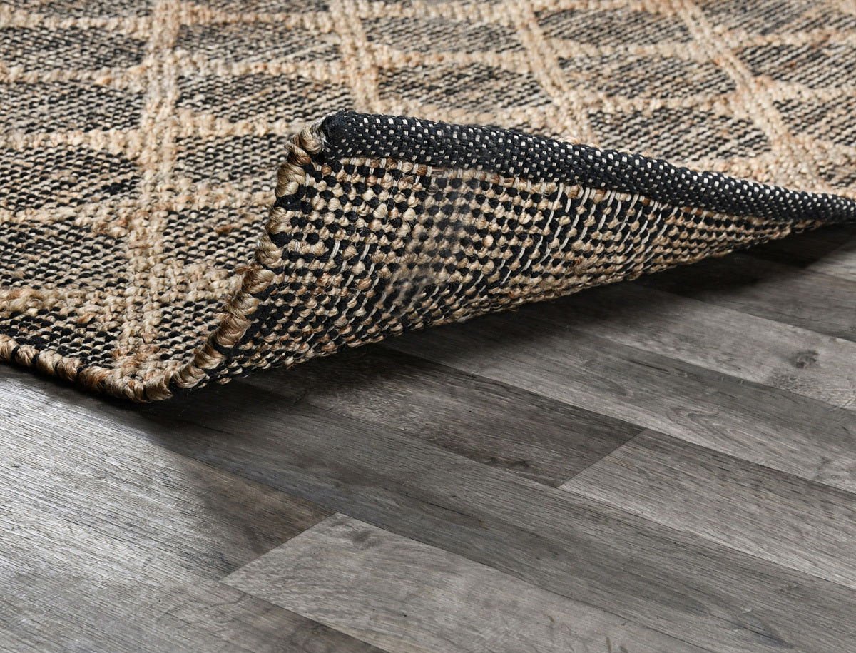 Mojave - Rug - Select Living Furniture - Area Rugs - Classic Home - 30090904 - Black/Natural -5' x 8' - Mojave - Rug -