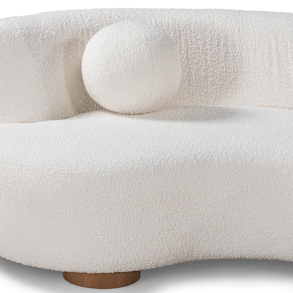 Monaco Upholstered Sectional - Select Living Furniture - Stationary Sectionals - Classic Home -  - Ivory - Monaco Upholstered Sectional -
