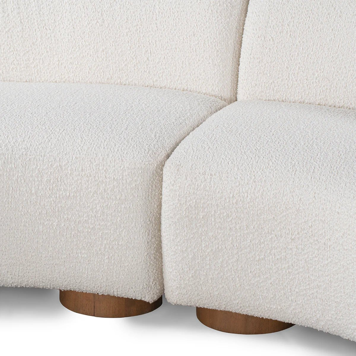 Monaco Upholstered Sectional - Select Living Furniture - Stationary Sectionals - Classic Home -  - Ivory - Monaco Upholstered Sectional -