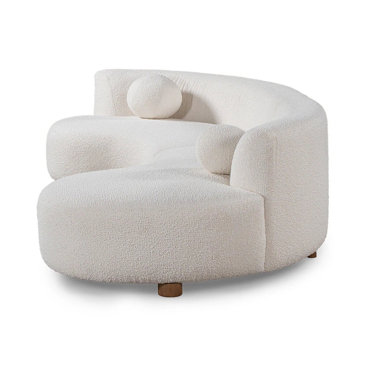 Monaco Upholstered Sectional - Select Living Furniture - Stationary Sectionals - Classic Home -  - Ivory - Monaco Upholstered Sectional -