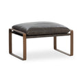 Morgan - Ottoman - Select Living Furniture - Upholstered Ottomans - Classic Home - 53006519 - Dark Brown - Morgan - Ottoman -