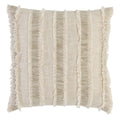 Nenna - 22" x 22" AF Pillow - Natural / Ivory - Select Living Furniture - Accent Pillows - Villa - V220054 - Nenna - 22" x 22" AF Pillow - Natural / Ivory -