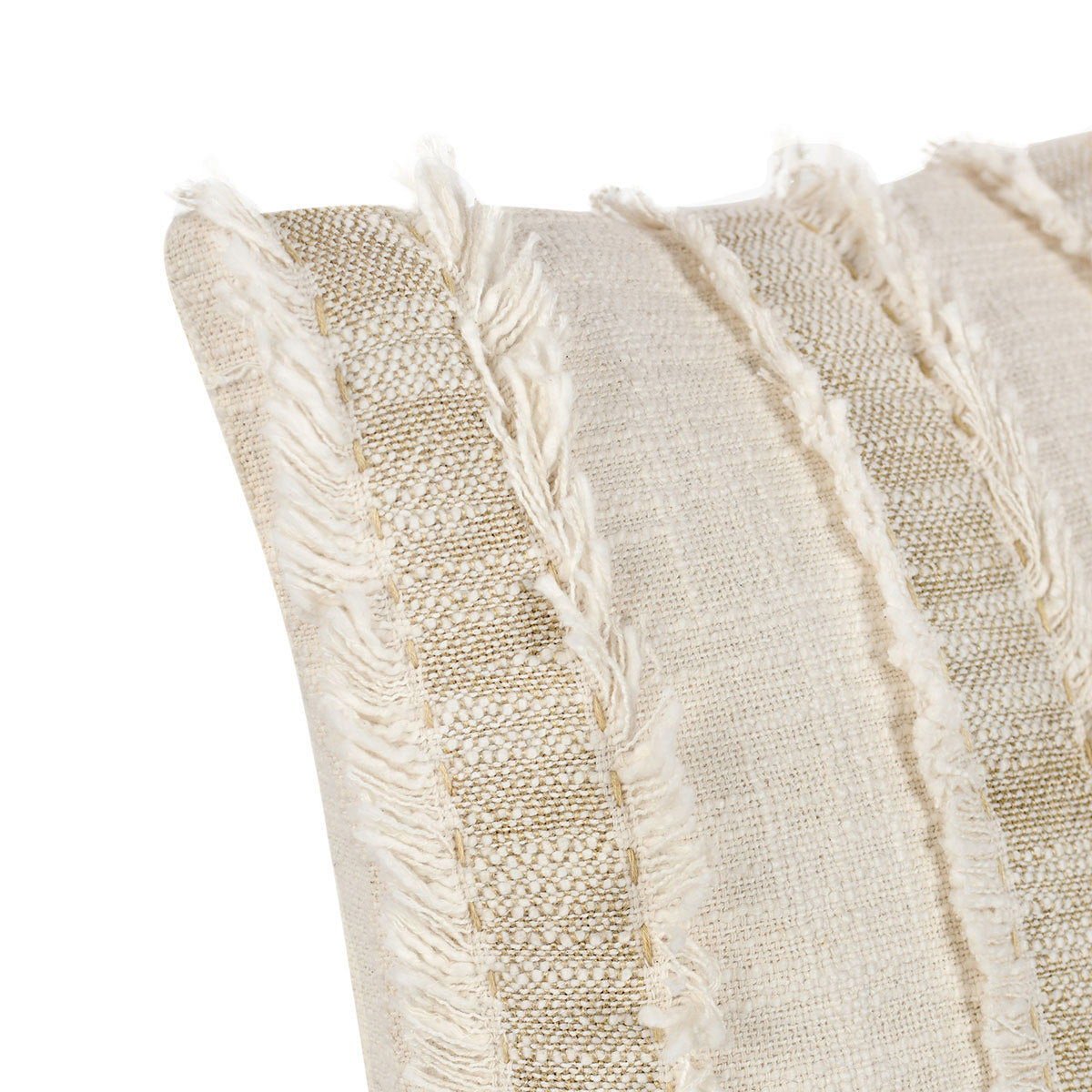 Nenna - 22" x 22" AF Pillow - Natural / Ivory - Select Living Furniture - Accent Pillows - Villa - V220054 - Nenna - 22" x 22" AF Pillow - Natural / Ivory -