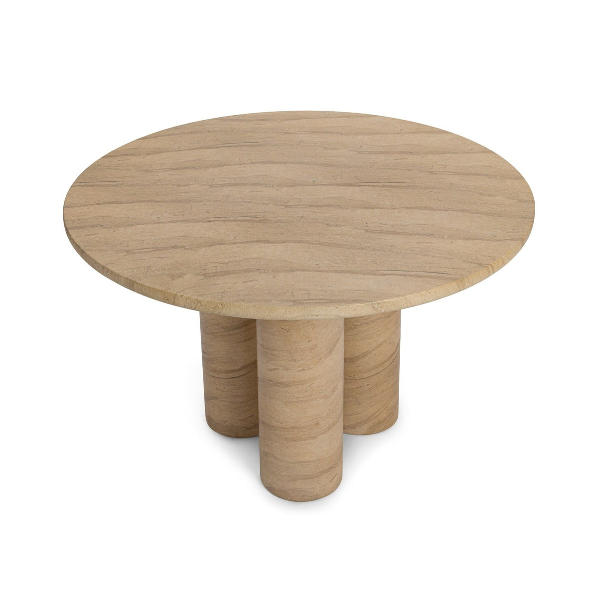 Niva - 47" Outdoor Round Dining Table - Beige - Select Living Furniture - Dining Tables - Classic Home - 51031826 - Niva - 47" Outdoor Round Dining Table - Beige -