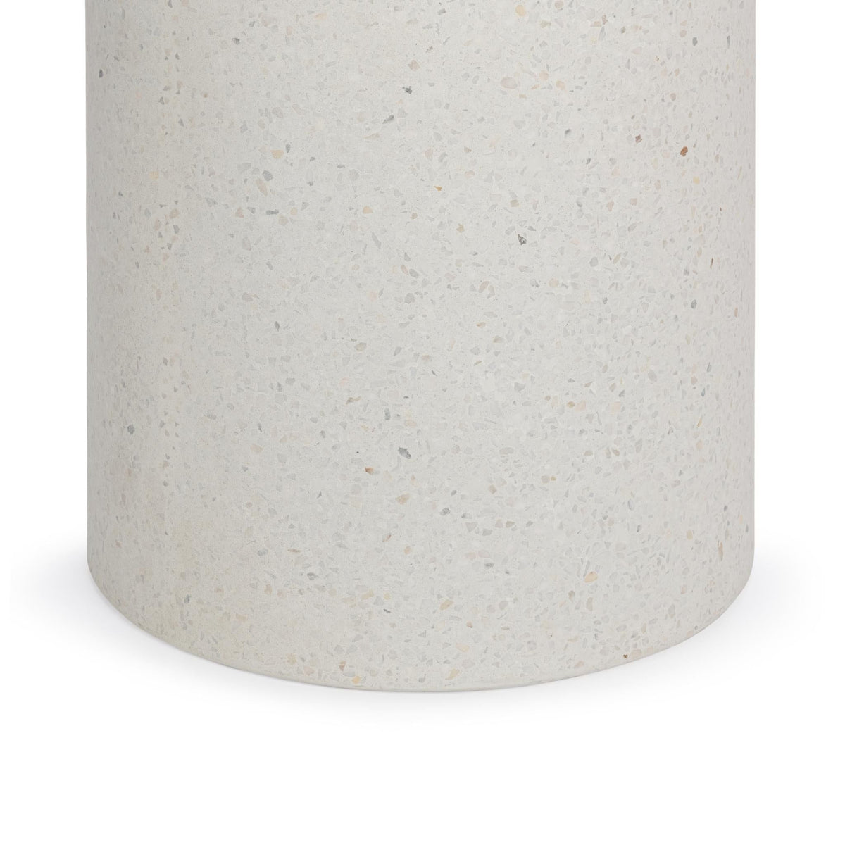 Nysa - Outdoor Round End Table - Select Living Furniture - End Tables - Classic Home - 51031811 - White -39.76"W x 39.76"D x 17.32"H - Nysa - Outdoor Round End Table -