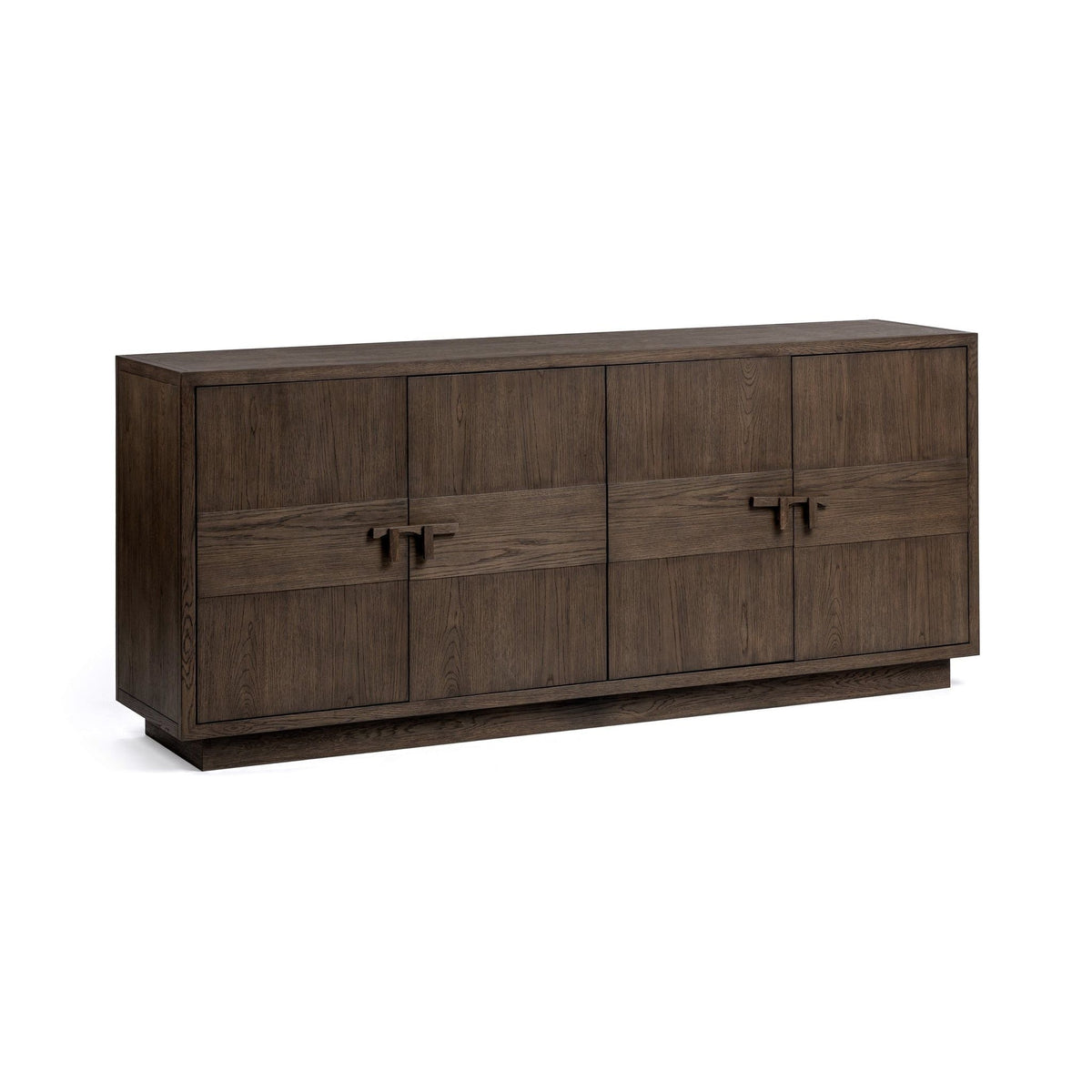 Oakridge - 4 Door Cabinet - Havana Brown - Select Living Furniture - Buffets - Classic Home - 52004254 - Oakridge - 4 Door Cabinet - Havana Brown -