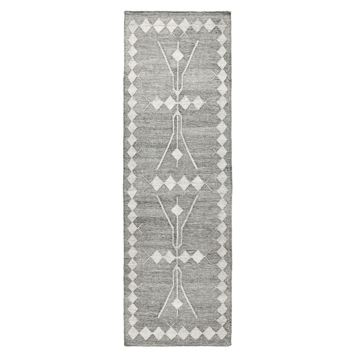 Oasis - Indoor/Outdoor Rug - Select Living Furniture - Runner Rugs - Classic Home - 30132103 - Gray -2.6' x 8' - Oasis - Indoor/Outdoor Rug -