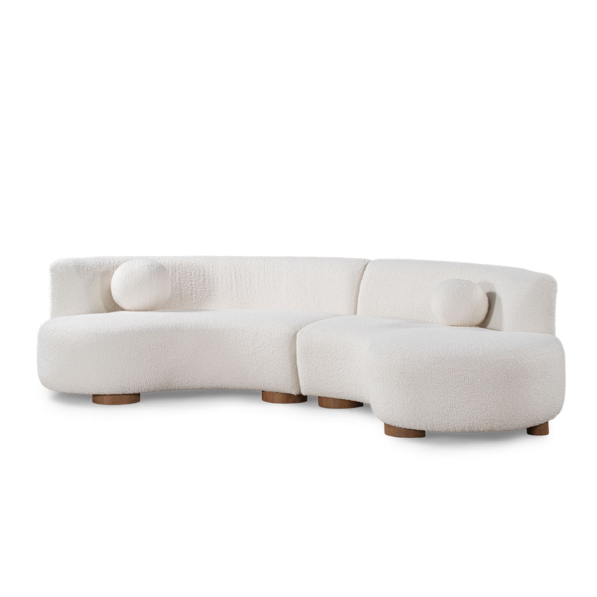 Octavia - Sectional - Select Living Furniture - Stationary Sectionals - Classic Home - 53004717 - Ivory - Octavia - Sectional -