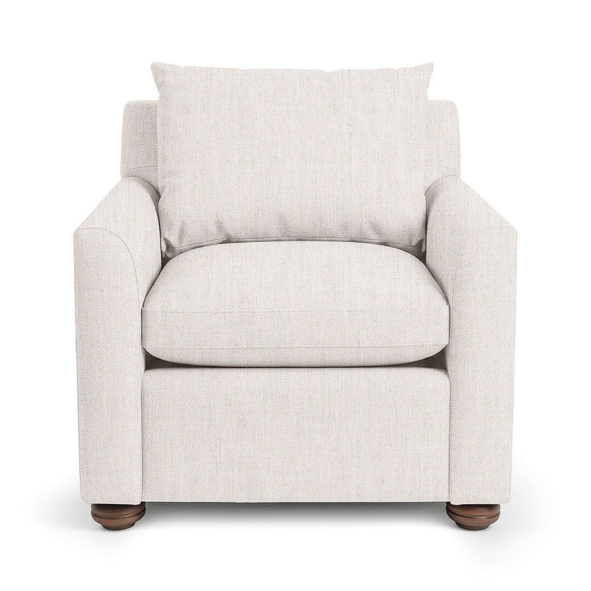 Olivia - Accent Chair - Select Living Furniture - Accent Chairs - Classic Home - 5320AC1101 - Dawn Flax - Olivia - Accent Chair -
