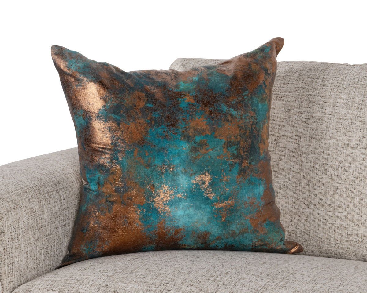 Onara - Pillow 22' x 22' - Select Living Furniture - Accent Pillows - Villa - V310034 - Rose Gold - Onara - Pillow 22' x 22' -