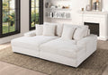 Oversized Double Chaise Lounge Beige - Select Living Furniture - Sectional - Happy Homes