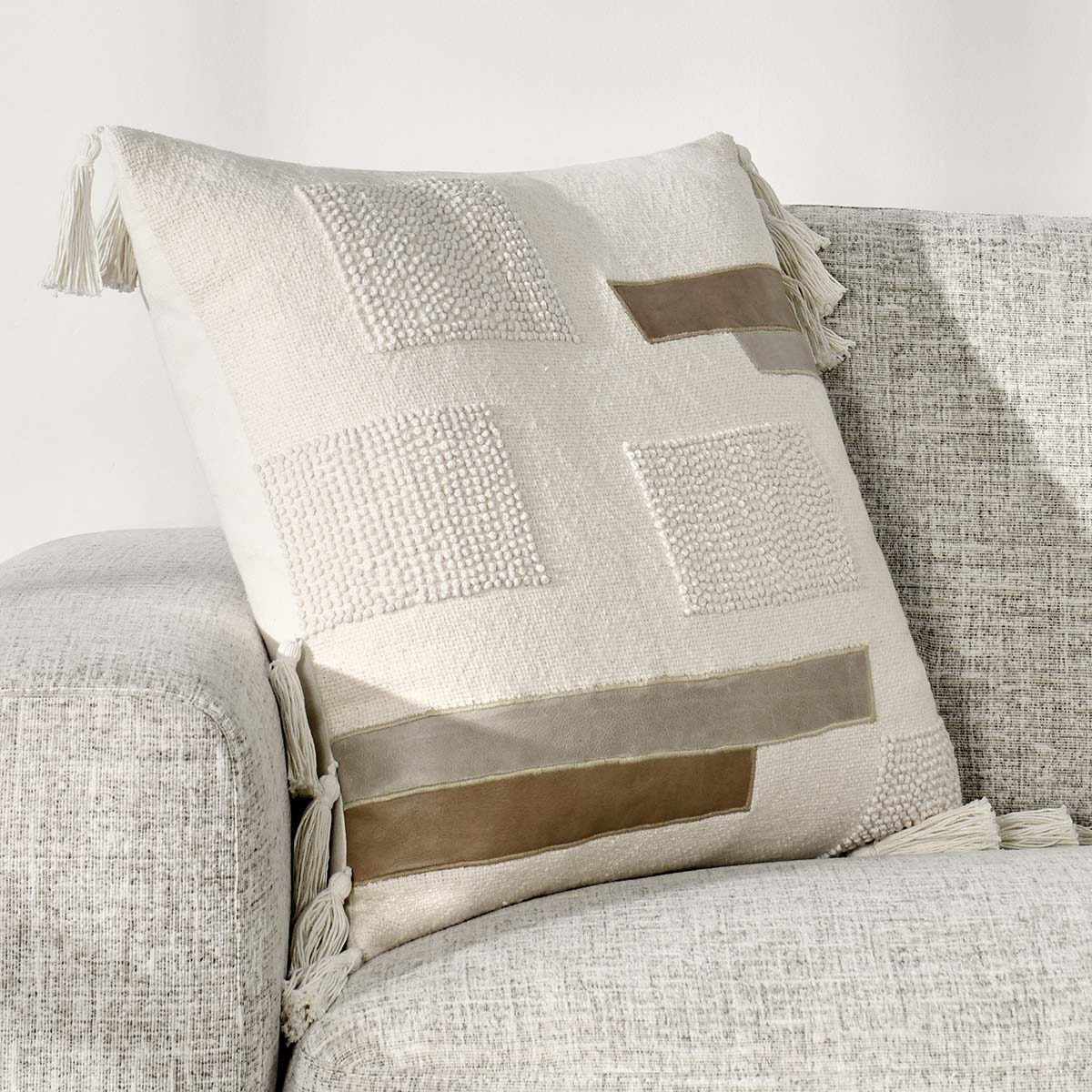 Packer - Pillow - Ivory - Select Living Furniture - Accent Pillows - Villa - V270021 - Packer - Pillow - Ivory -