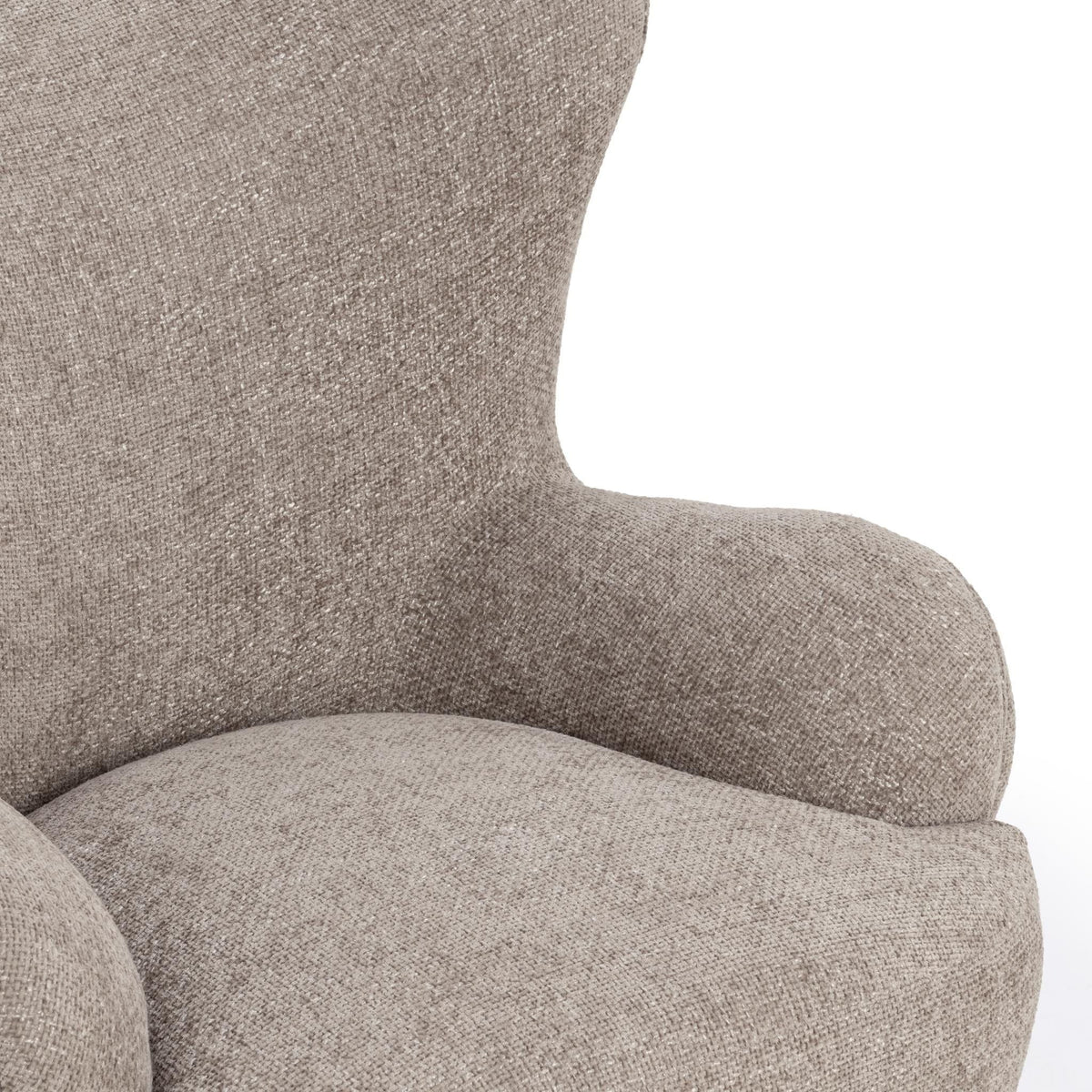 Penelope - Accent Chair - Select Living Furniture - Wingback Chairs - Classic Home - 53006659 - Mushroom Taupe - Penelope - Accent Chair -