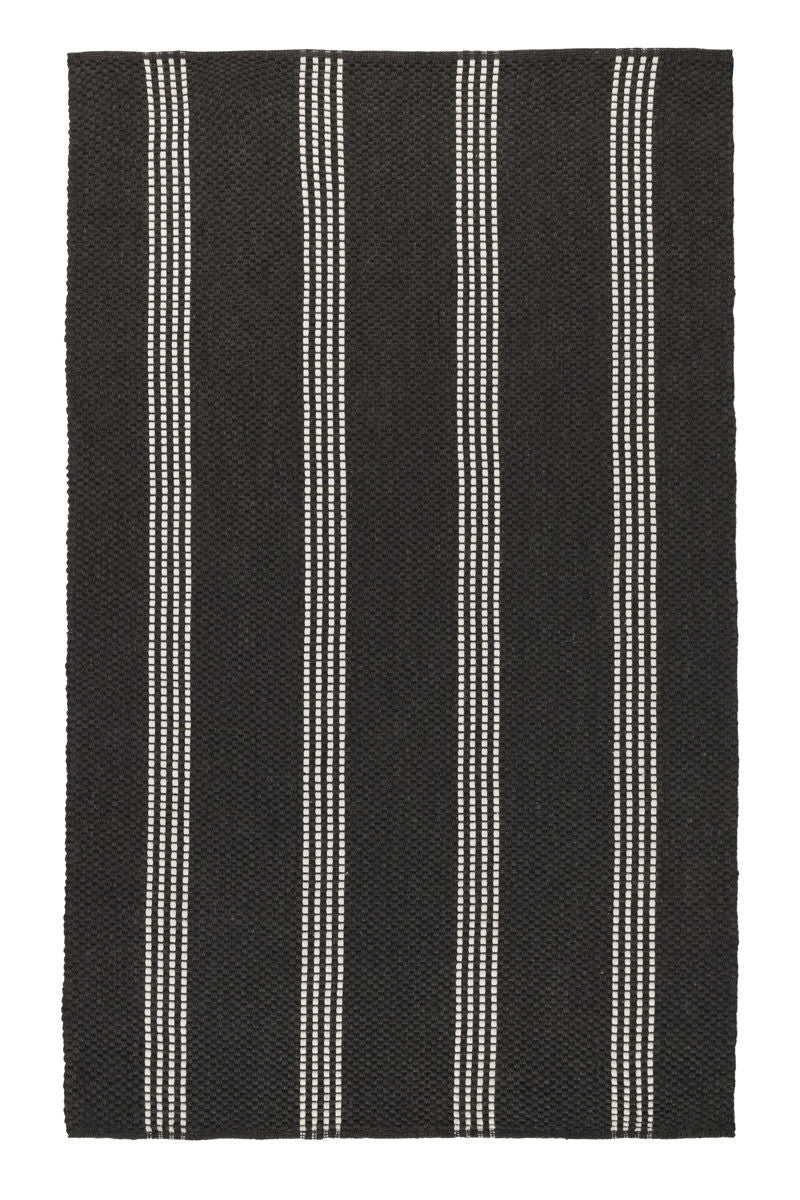 Performance Sorrento Stripe - Rug - Select Living Furniture - Area Rugs - Classic Home - 30132505 - Charcoal -8' x 10' - Performance Sorrento Stripe - Rug -