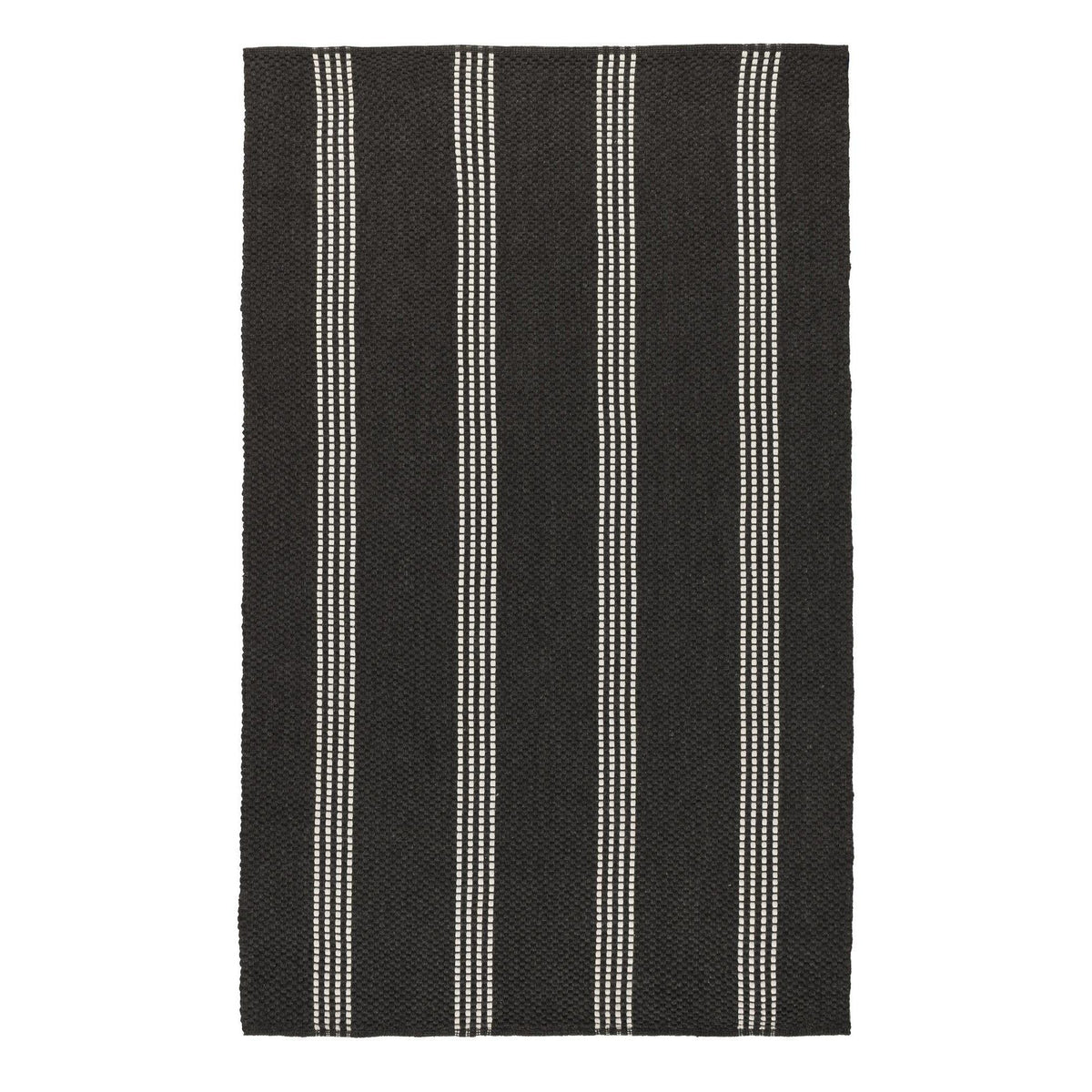 Performance Sorrento Stripe - Rug - Select Living Furniture - Area Rugs - Classic Home - 30132504 - Charcoal -5' x 8' - Performance Sorrento Stripe - Rug -