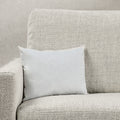 Pillow Inserts - Feather Down Insert For Pillow - Select Living Furniture - Accent Pillows - Villa - VI13X17 - White -17" x 13" - Pillow Inserts - Feather Down Insert For Pillow -