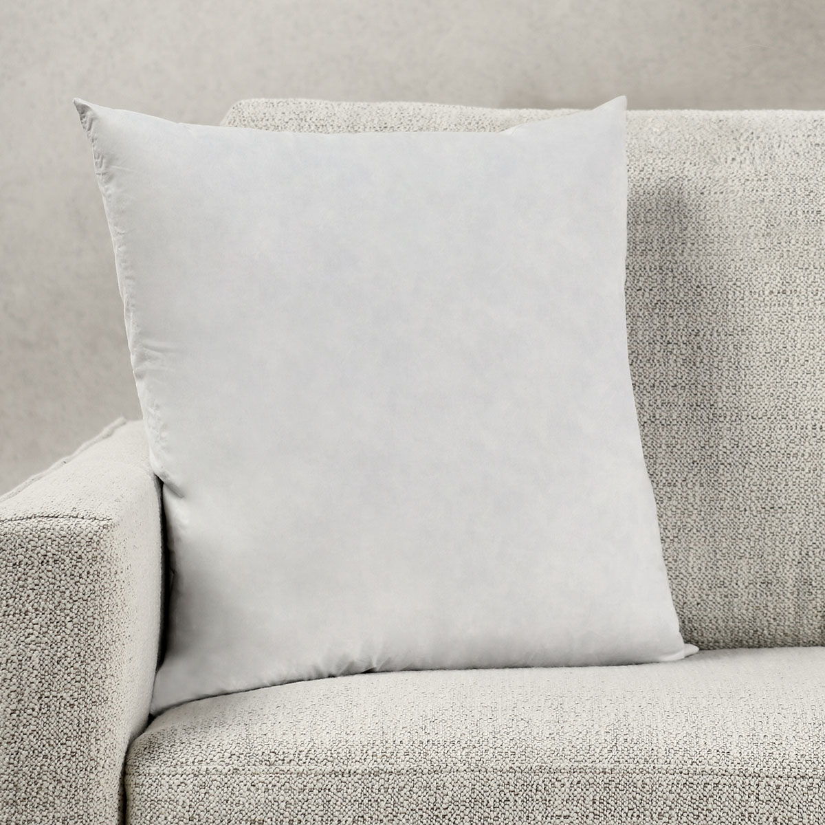 Pillow Inserts - Feather Down Insert For Pillow - Select Living Furniture - Accent Pillows - Villa - VI22X22 - White -22" x 22" - Pillow Inserts - Feather Down Insert For Pillow -