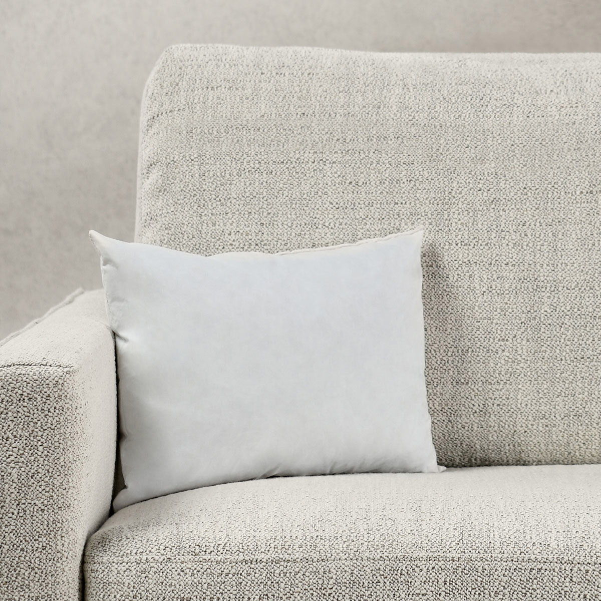 Pillow Inserts - Feather Down Insert For Pillow - Select Living Furniture - Accent Pillows - Villa - VI15x21 - White -14" x 20" - Pillow Inserts - Feather Down Insert For Pillow -
