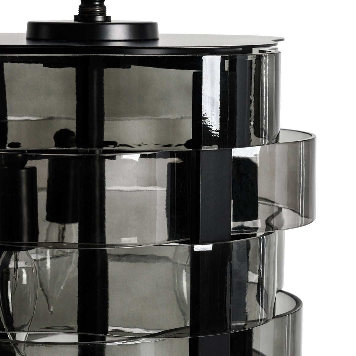 Poppy - Chandelier - Black - Select Living Furniture - Chandeliers - Classic Home - 56004214 - Poppy - Chandelier - Black -