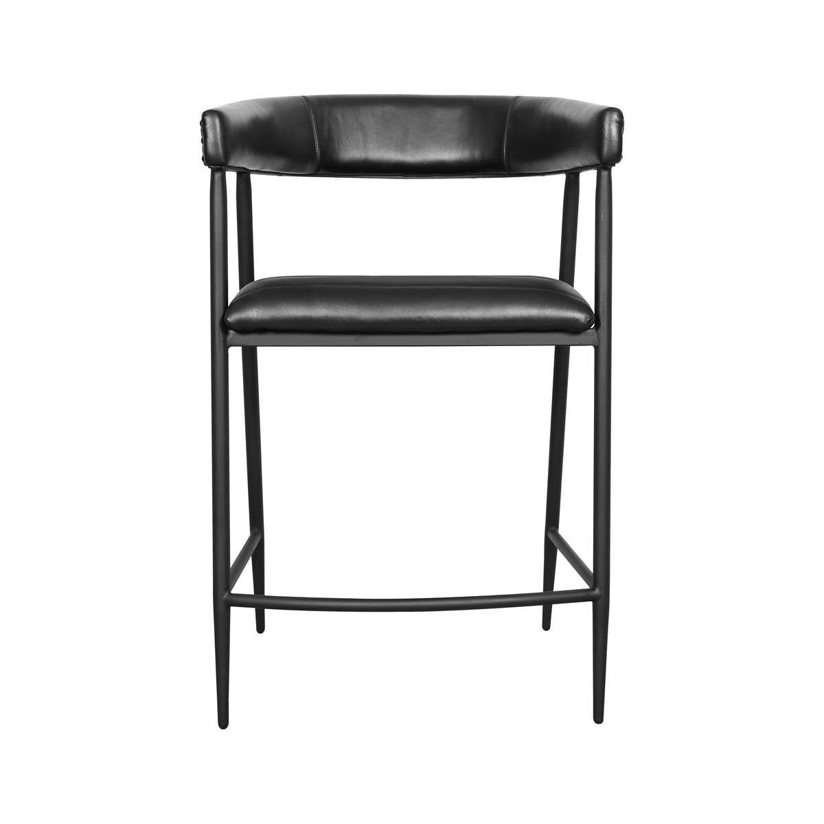 Preston - Counter Stool - Midnight Raven - Select Living Furniture - Counter Height (24"-27") - Classic Home - 53001986 - Preston - Counter Stool - Midnight Raven -