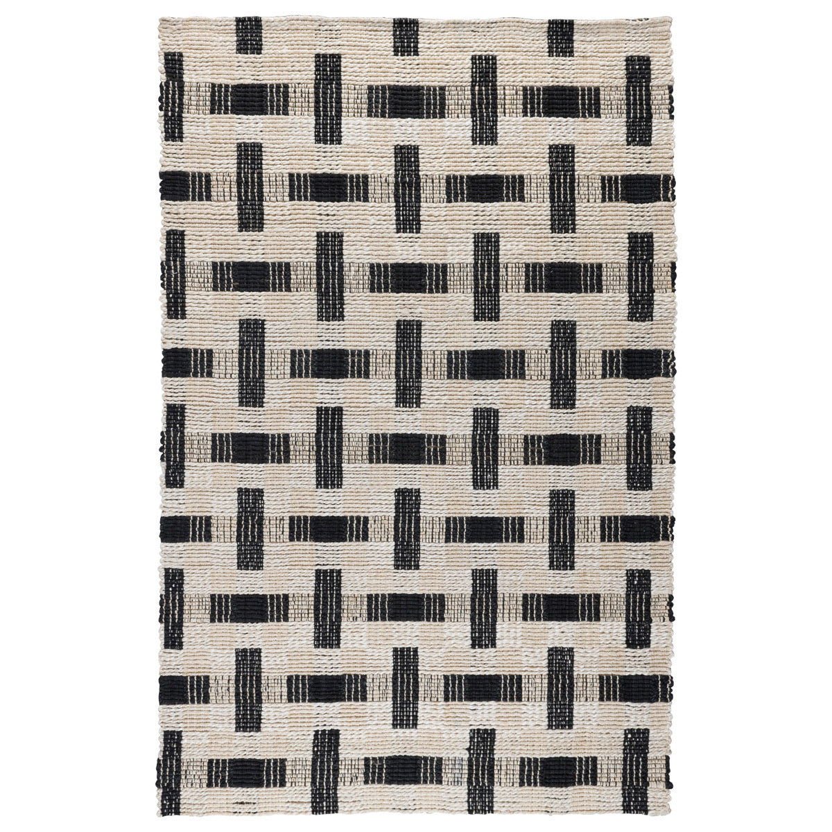 Preston - Rug - Select Living Furniture - Area Rugs - Classic Home - 30089904 - Black/Ivory -5' x 8' - Preston - Rug -