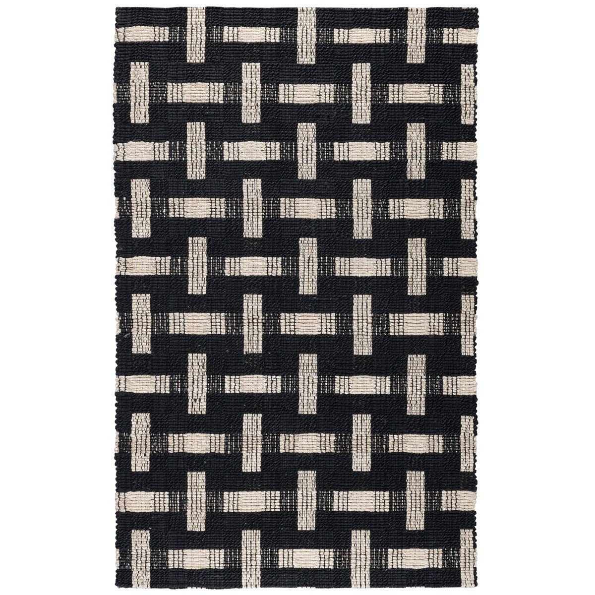 Preston - Rug - Select Living Furniture - Area Rugs - Classic Home - 30089904 - Black/Ivory -5' x 8' - Preston - Rug -