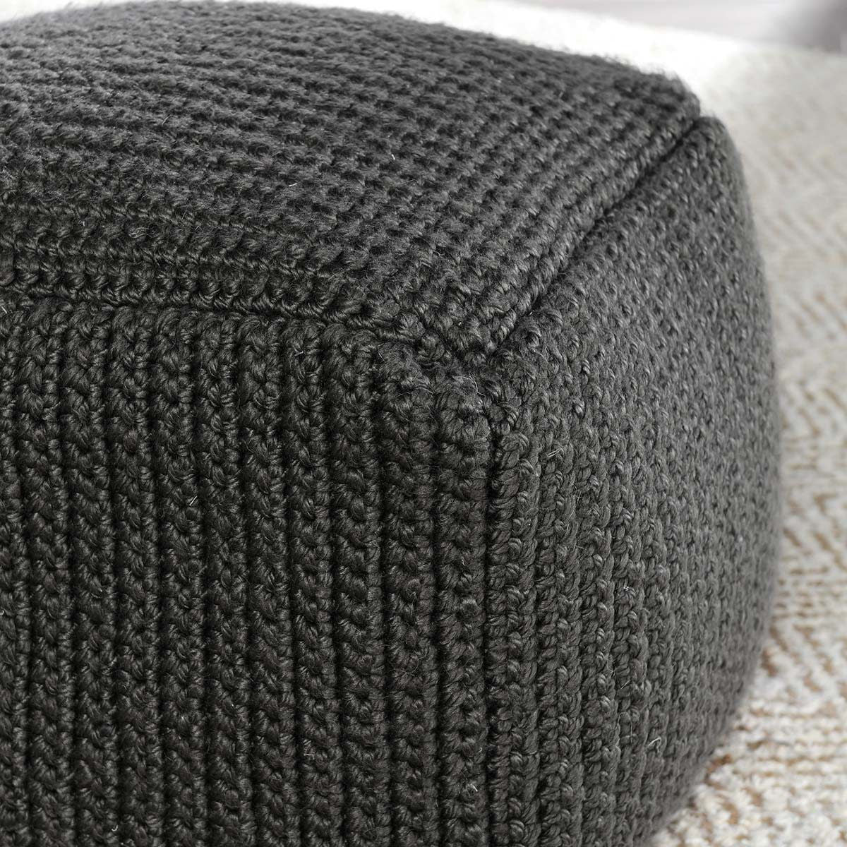 Prism - Pouf - Select Living Furniture - Accent Poufs - Villa - VP10034 - Natural - Prism - Pouf -