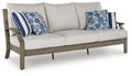 Rainier Ranch - Sofa With Cushion - Brown / Beige - Select Living Furniture - Sofas - Signature Design by Ashley® - P701-838 - Rainier Ranch - Sofa With Cushion - Brown / Beige -