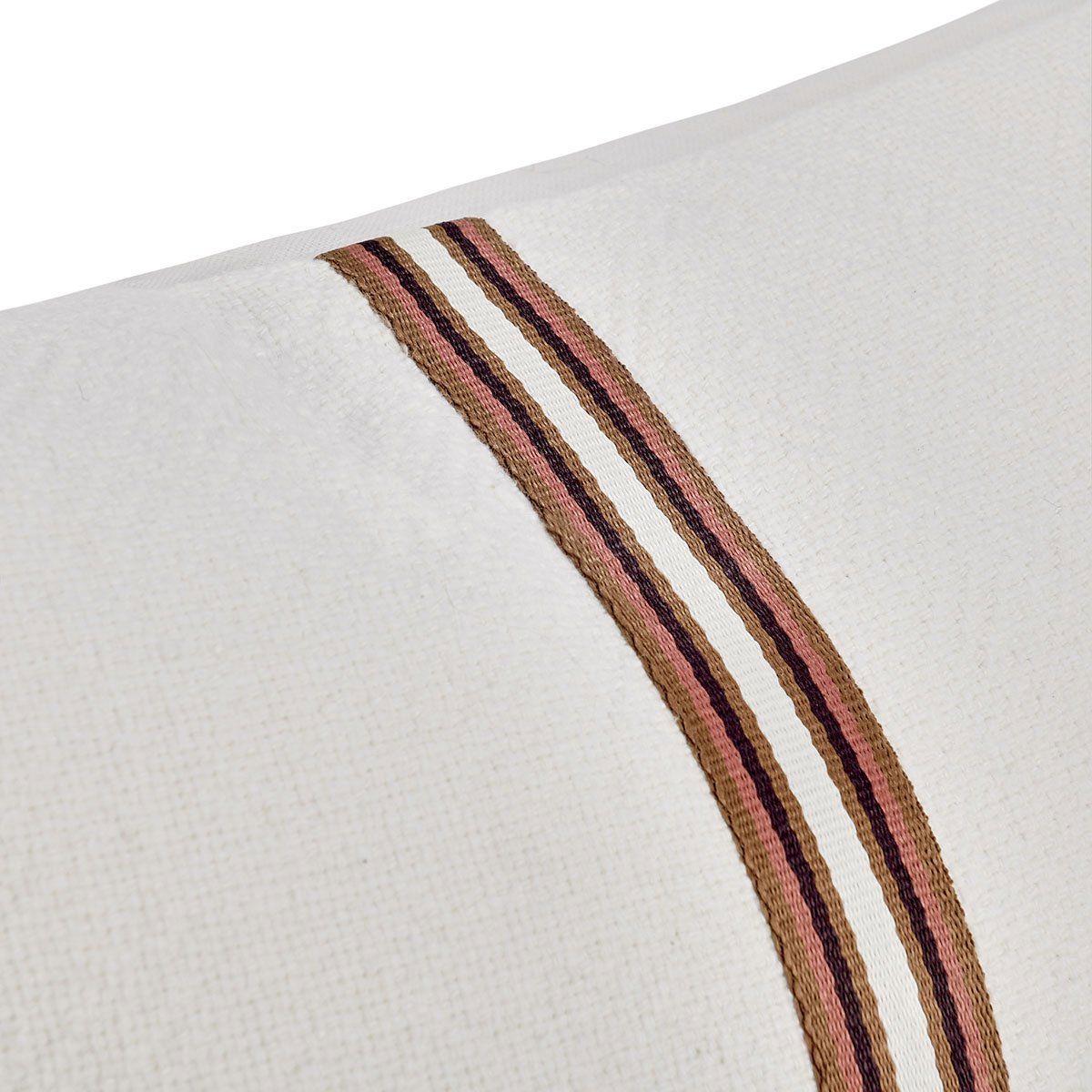 Ralph - TL Pillow - Select Living Furniture - Accent Pillows - Villa - V280063 - Ivory/ Sangria Red -26" x 14' - Ralph - TL Pillow -