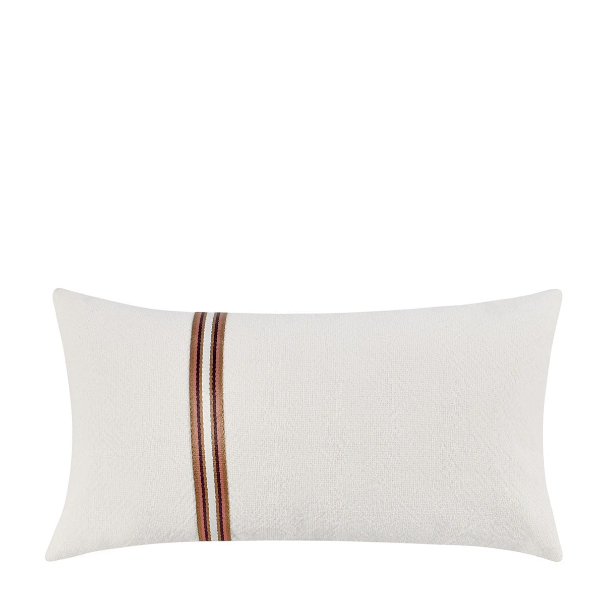 Ralph - TL Pillow - Select Living Furniture - Accent Pillows - Villa - V280063 - Ivory/ Sangria Red -26" x 14' - Ralph - TL Pillow -