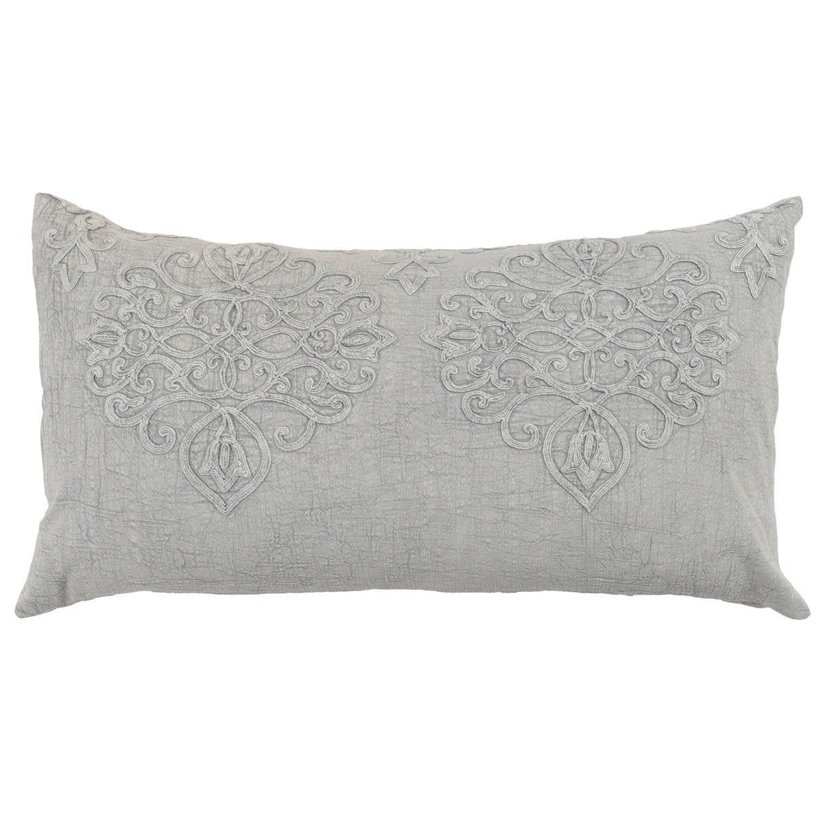 Reagan - Sham - Select Living Furniture - Duvet Covers & Shams - Villa - V180120 - Gray -Euro - Reagan - Sham -