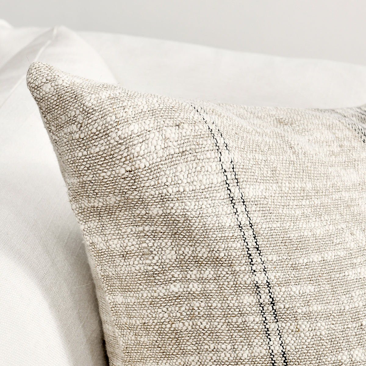 Ria - 36" x 16" Pillow - Natural / Black - Select Living Furniture - Accent Pillows - Villa - V230063 - Ria - 36" x 16" Pillow - Natural / Black -