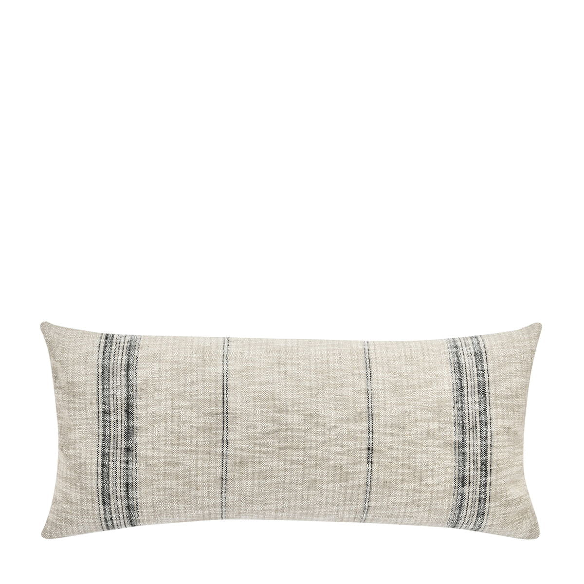 Ria - 36" x 16" Pillow - Natural / Black - Select Living Furniture - Accent Pillows - Villa - V230063 - Ria - 36" x 16" Pillow - Natural / Black -