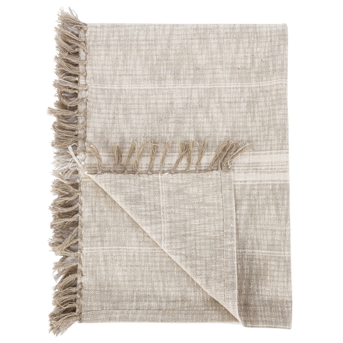 Ria - Throw - Select Living Furniture - Throws - Villa - V230067 - Natural / Ivory - Ria - Throw -