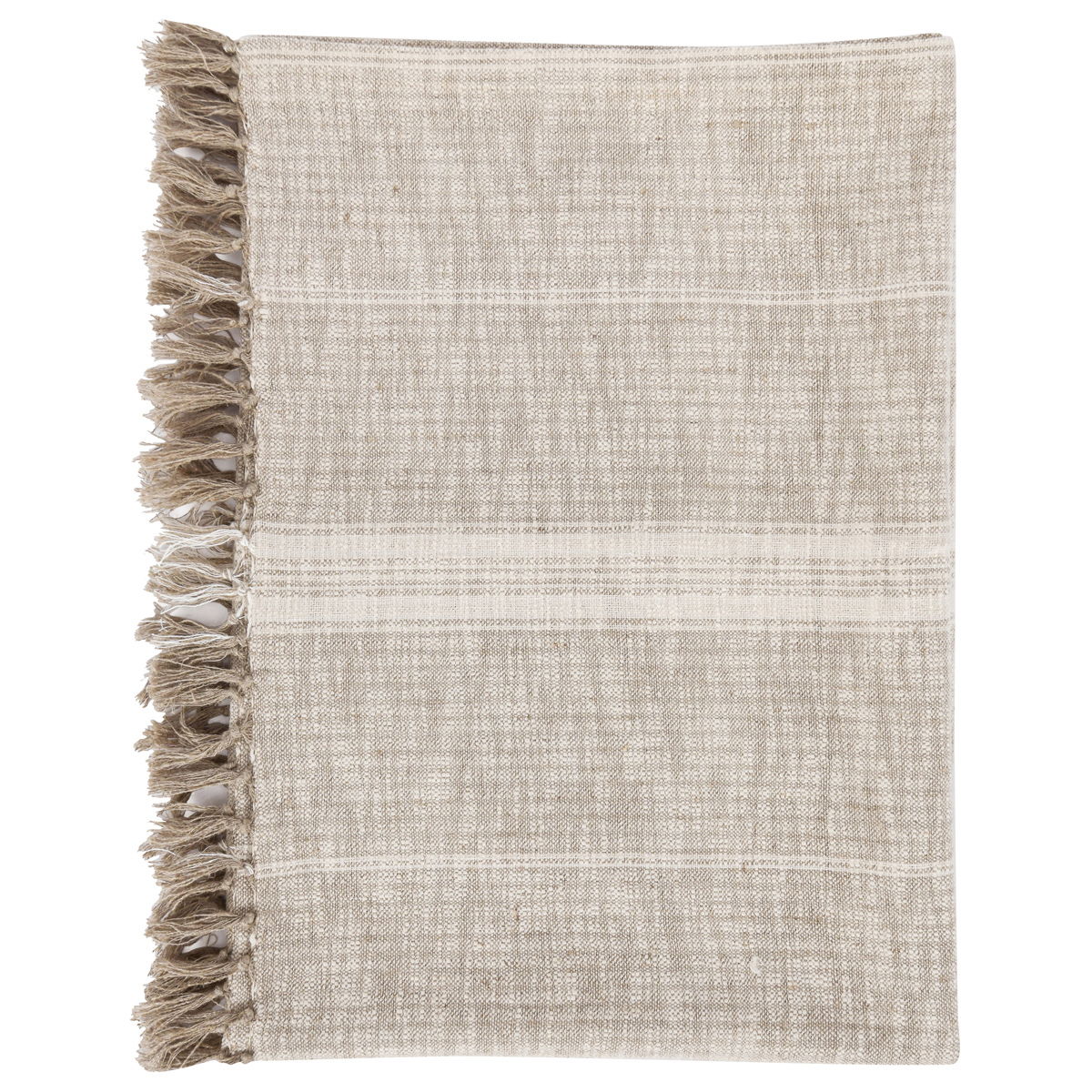 Ria - Throw - Select Living Furniture - Throws - Villa - V230067 - Natural / Ivory - Ria - Throw -