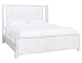 Roots - Bed - Select Living Furniture - Platform Beds - IFD Group - IFD6131BEDEK - White -King - Roots - Bed -