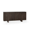 Roya - Cabinet - Select Living Furniture - Accent Cabinets - Classic Home - 52004158 - Toasted Brown -4 Doors - Roya - Cabinet -