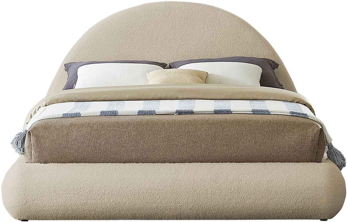 Rudy - Bed - Select Living Furniture - Upholstered Beds - Meridian Furniture - RudyBlack-K - Black -King - Rudy - Bed -