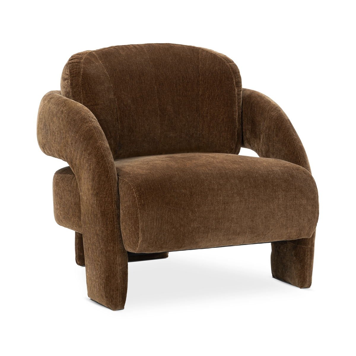 Salino - Upholstered Lounge Chair - Select Living Furniture - Accent Chairs - Classic Home - 53051758 - Bronze - Salino - Upholstered Lounge Chair -
